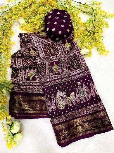 Vastrangan ajrakh wholesale saree shop in surat